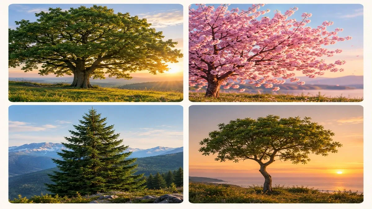 Pick the tree that speaks to you 🌳