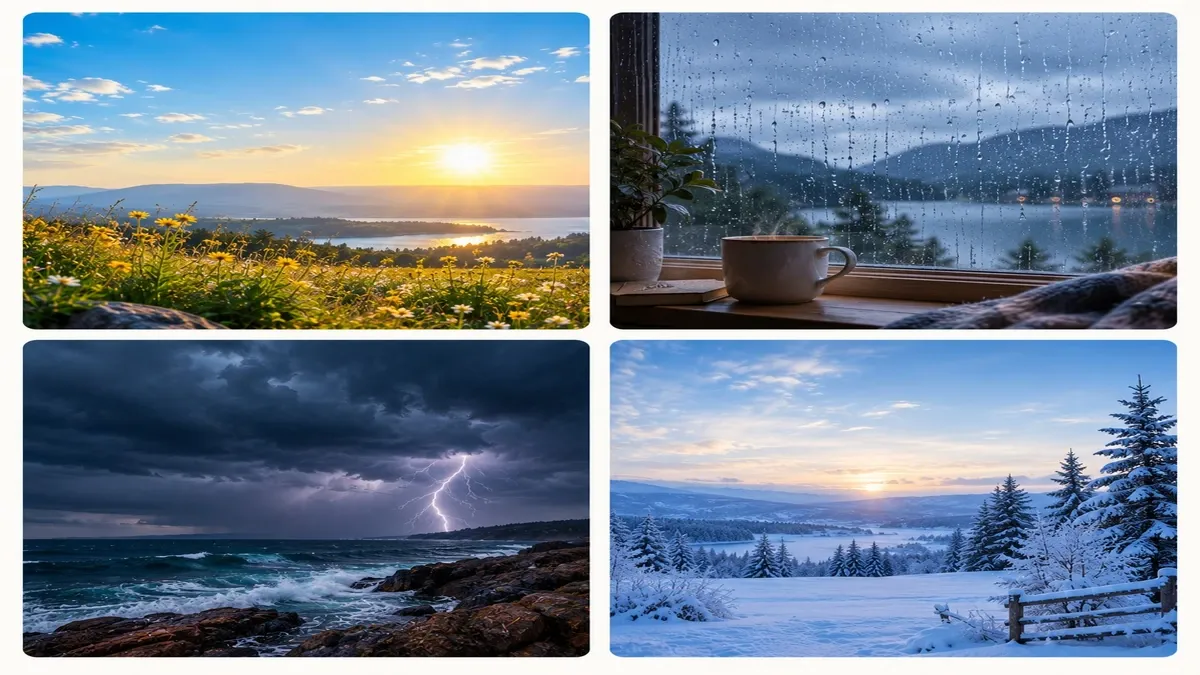 What's the weather inside you? 🌦️